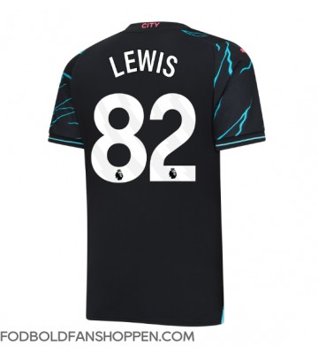 Manchester City Rico Lewis #82 Tredjetrøje 2023-24 Kortærmet